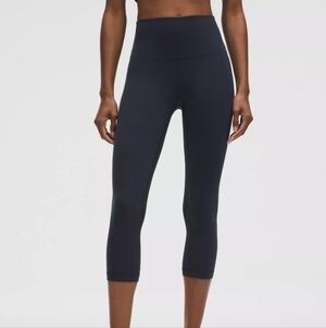 Align Capri Black Euc, Sz 6 Drawstring Elastic